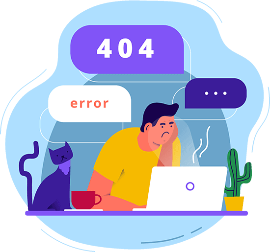 Error 404 : page not found