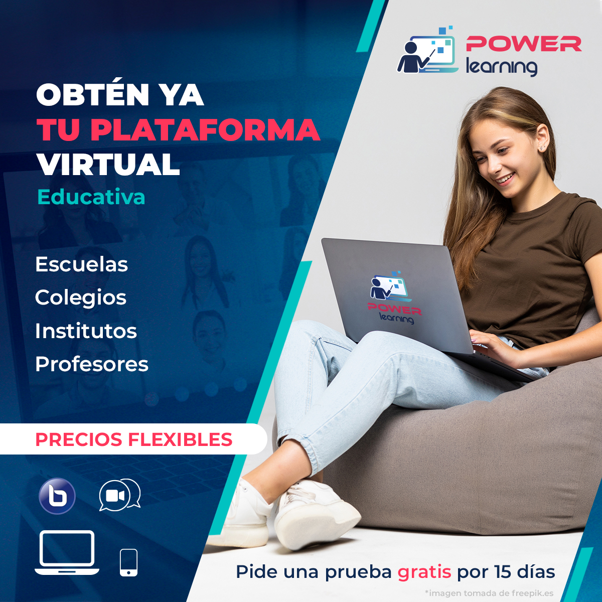Obtén tu propia Plataforma E-learning